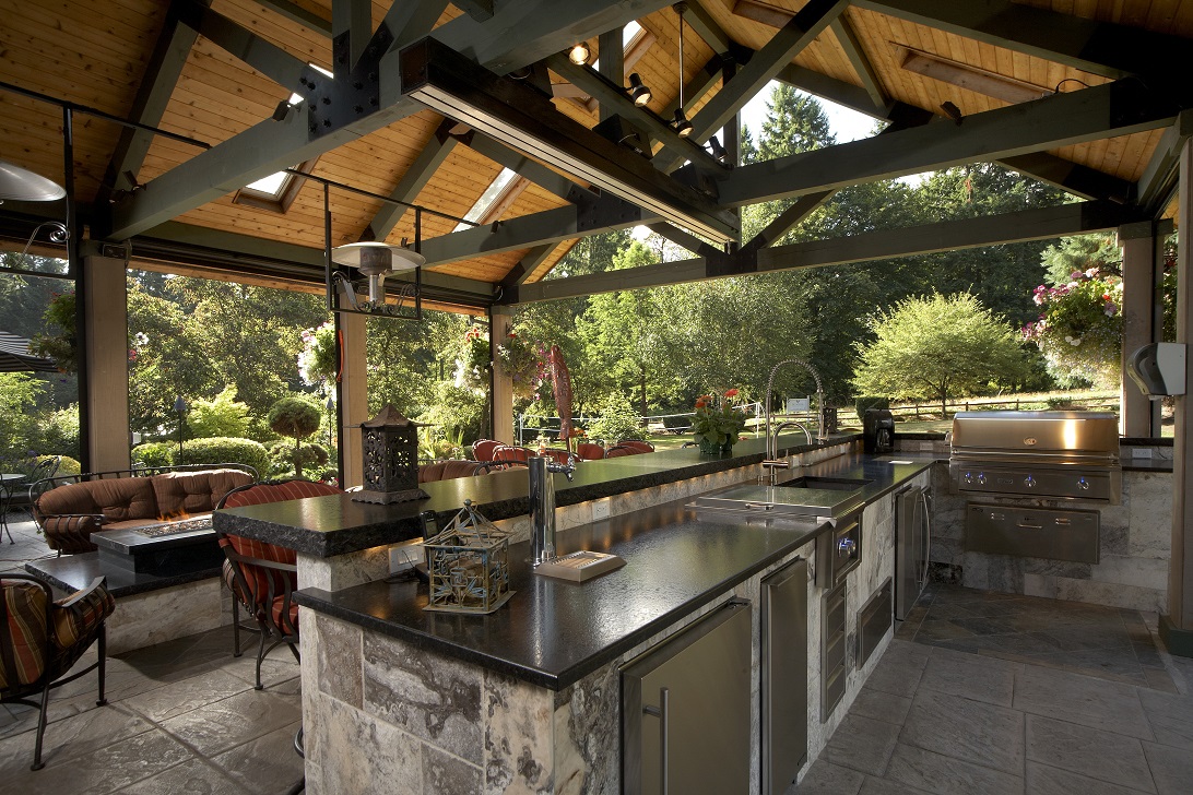 Large Covered Outdoor Living Space Remodel - McAdams 