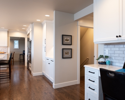 New gluten-free pantry and prep area