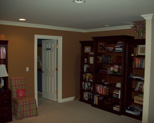 Original landing before the implemented library