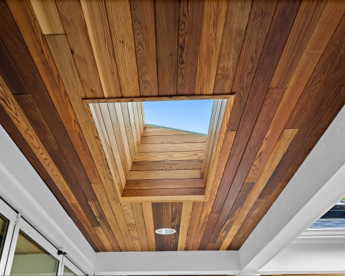 Beautiful features that allow for optimal light to come through while staying safe from the weather
