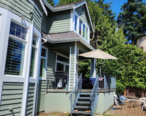 Small Back Deck Before