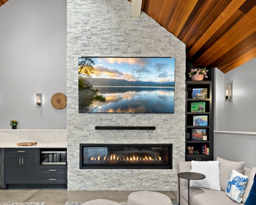 The perfect spot to watch the big game.