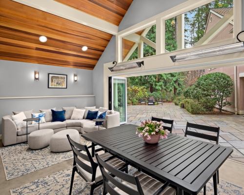 Easy indoor and outdoor entertaining