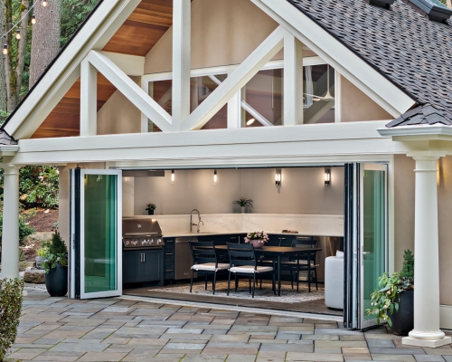 Indoor/outdoor living at its best.