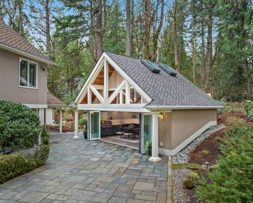 Blends in with its surroundings, but stands out for design