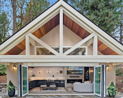 Gorgeous new Sammamish pavilion